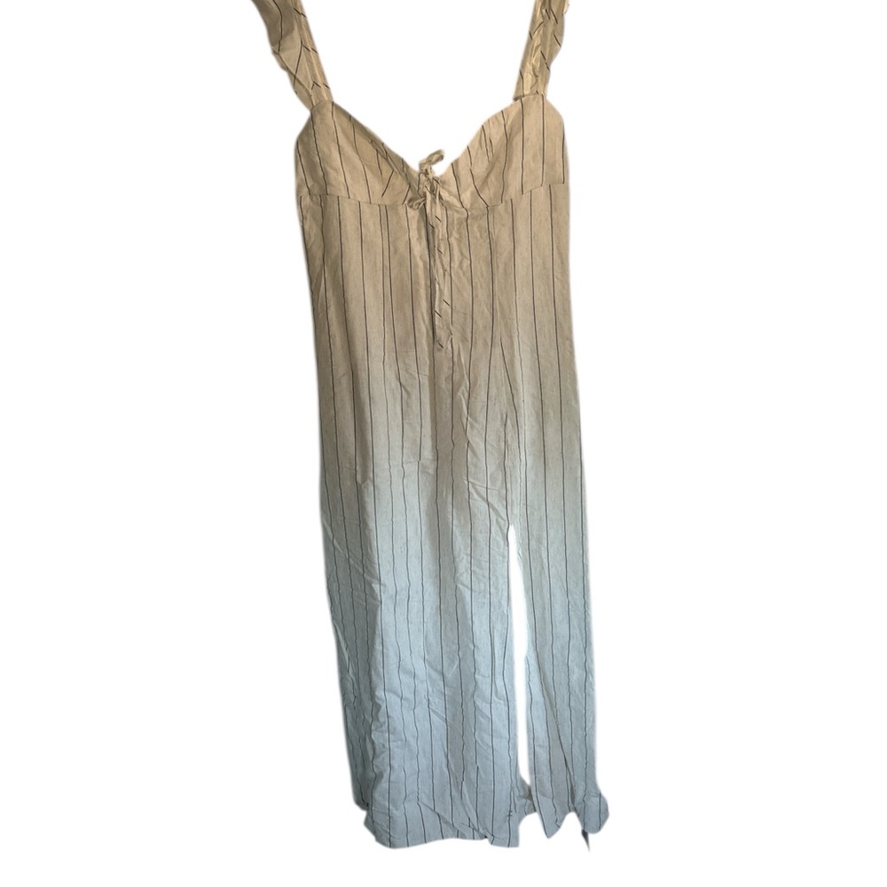Missguided Striped Strapped Dress